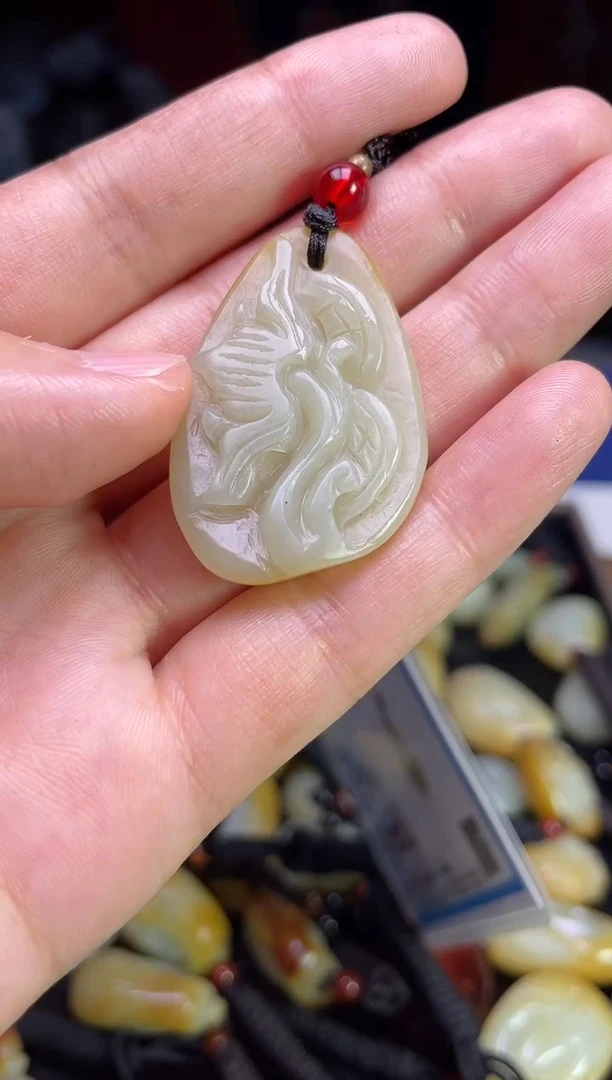 颈饰未镶嵌和田玉123