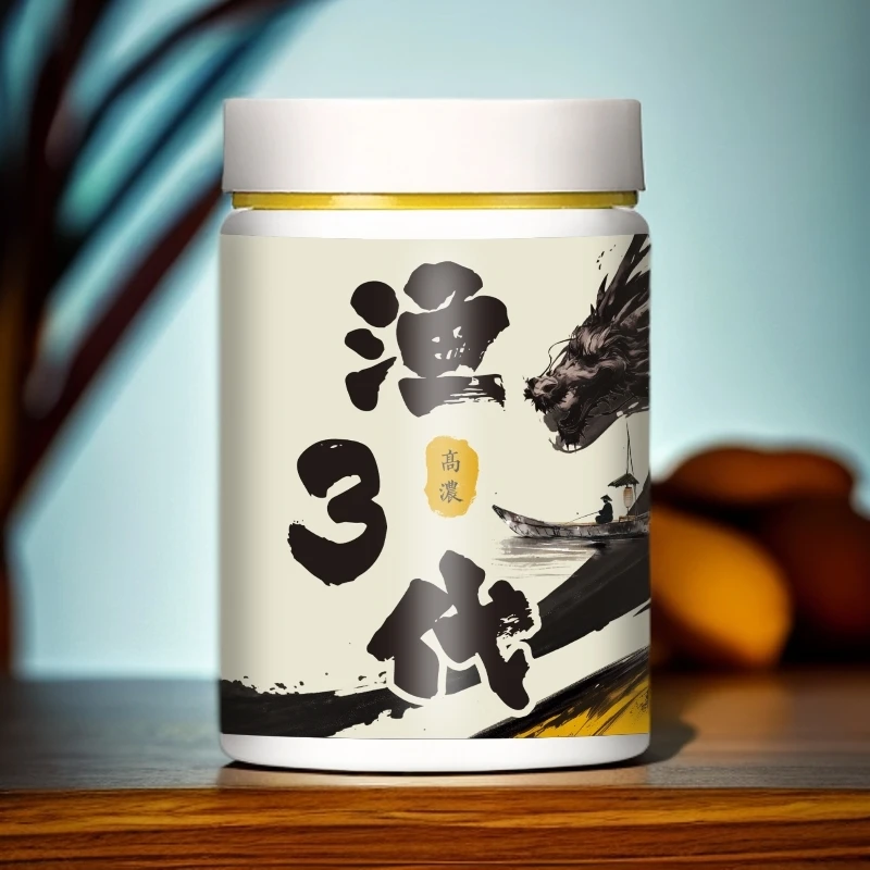 渔三代钓鱼饵料伴侣鲫鱼鲤鱼草鱼鳊鱼青鱼鲮鱼黄尾通用