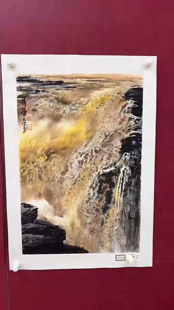 国画李长胜绘画3pc黄河