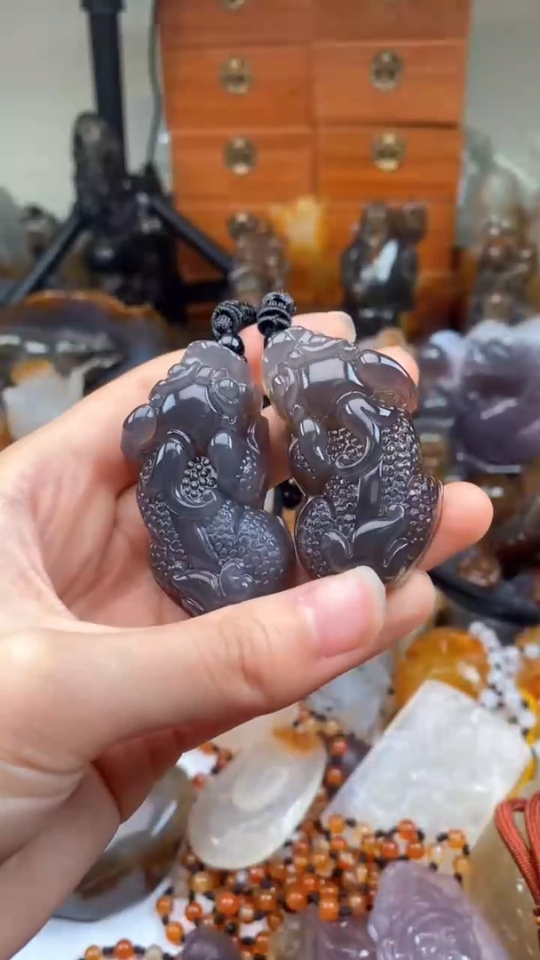 【闪购商品】玛瑙/玉髓颈饰未镶嵌AA