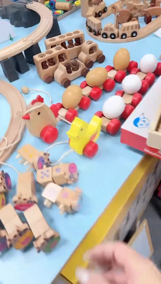 木鸭子拉车.....