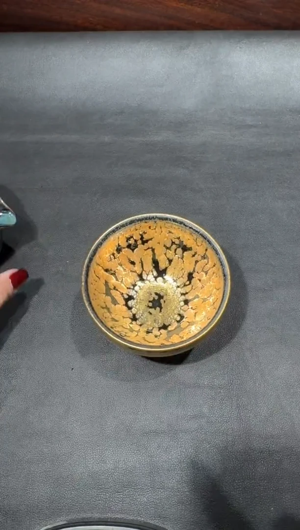 【闪购商品】茶盏建盏故事李英金油滴89