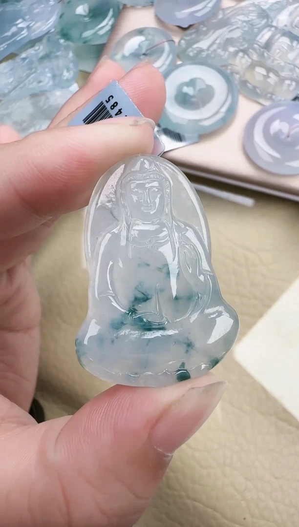 翡翠未镶嵌颈饰缅甸翡翠a货