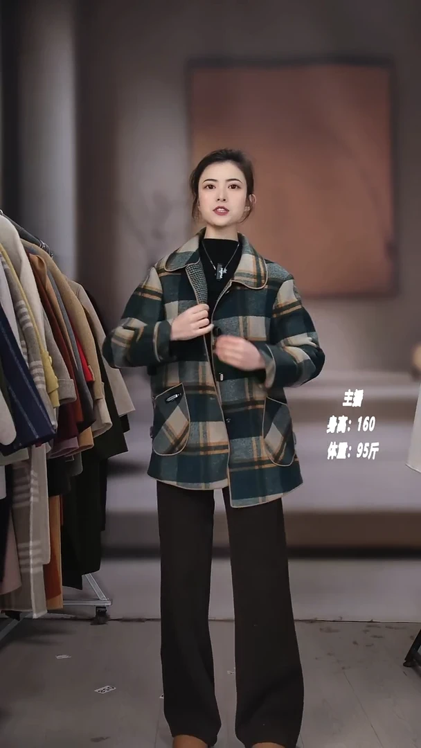 长 短款羊羊大衣195