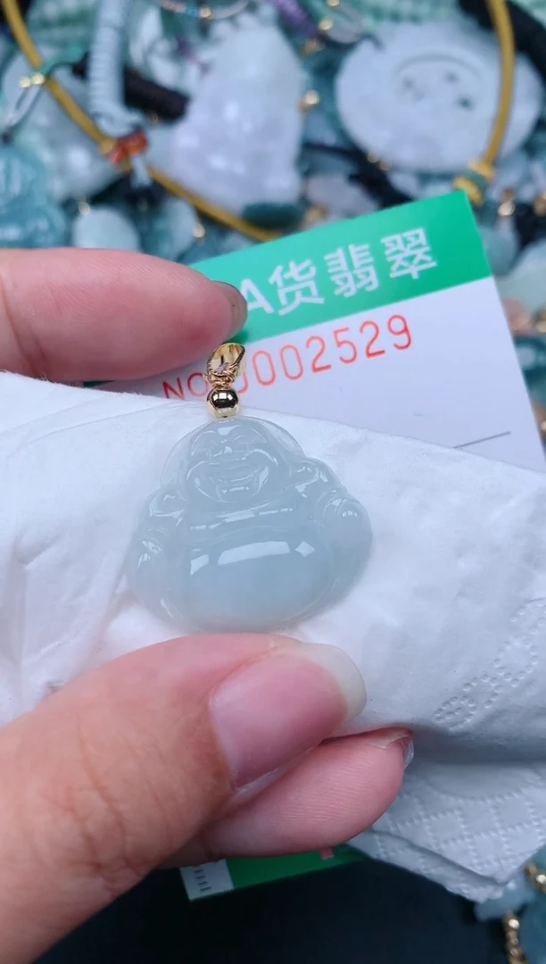 翡翠未镶嵌颈饰.0002529