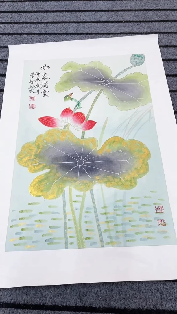 精品国画花鸟作品