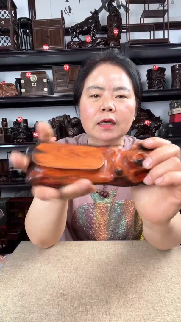木439瑕疵老李红木工艺品