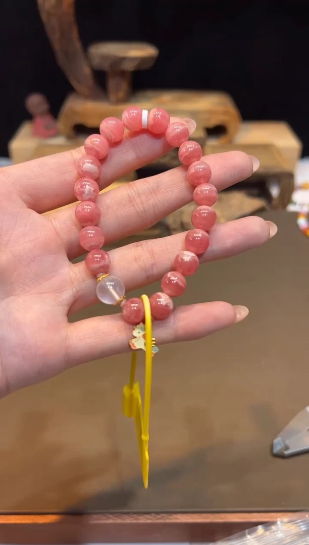 未镶嵌菱锰矿手饰手饰@@H3983