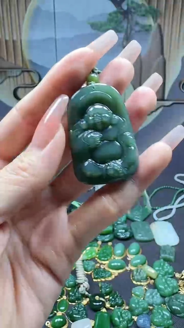 【闪购商品】和田玉挂件未镶嵌1
