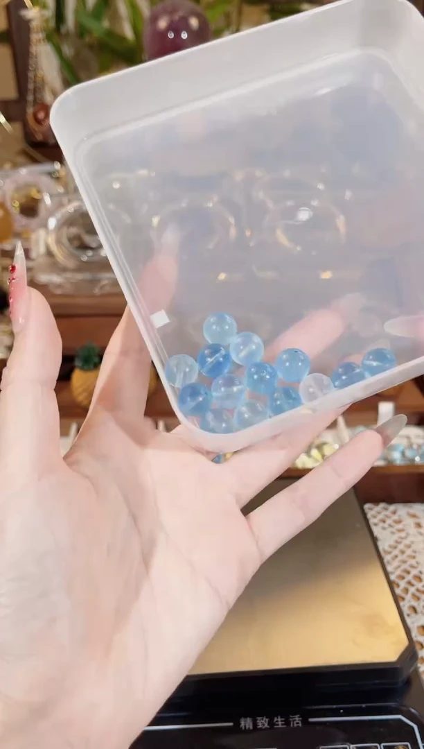 海蓝宝石裸石未镶嵌SS092多样性发一 颜色微差