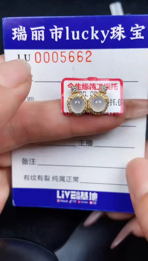 翡翠银S925镶嵌颈饰5662