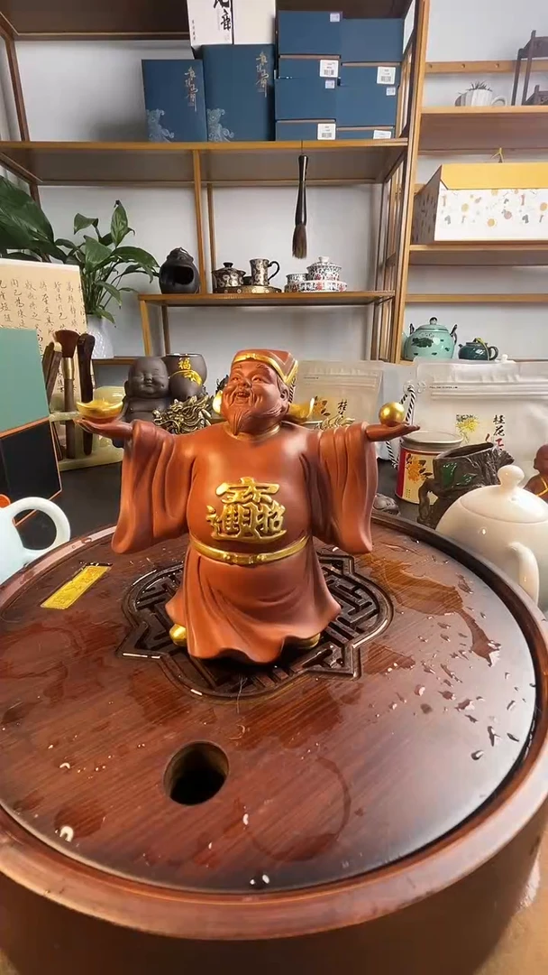 描金财神爷福利福利