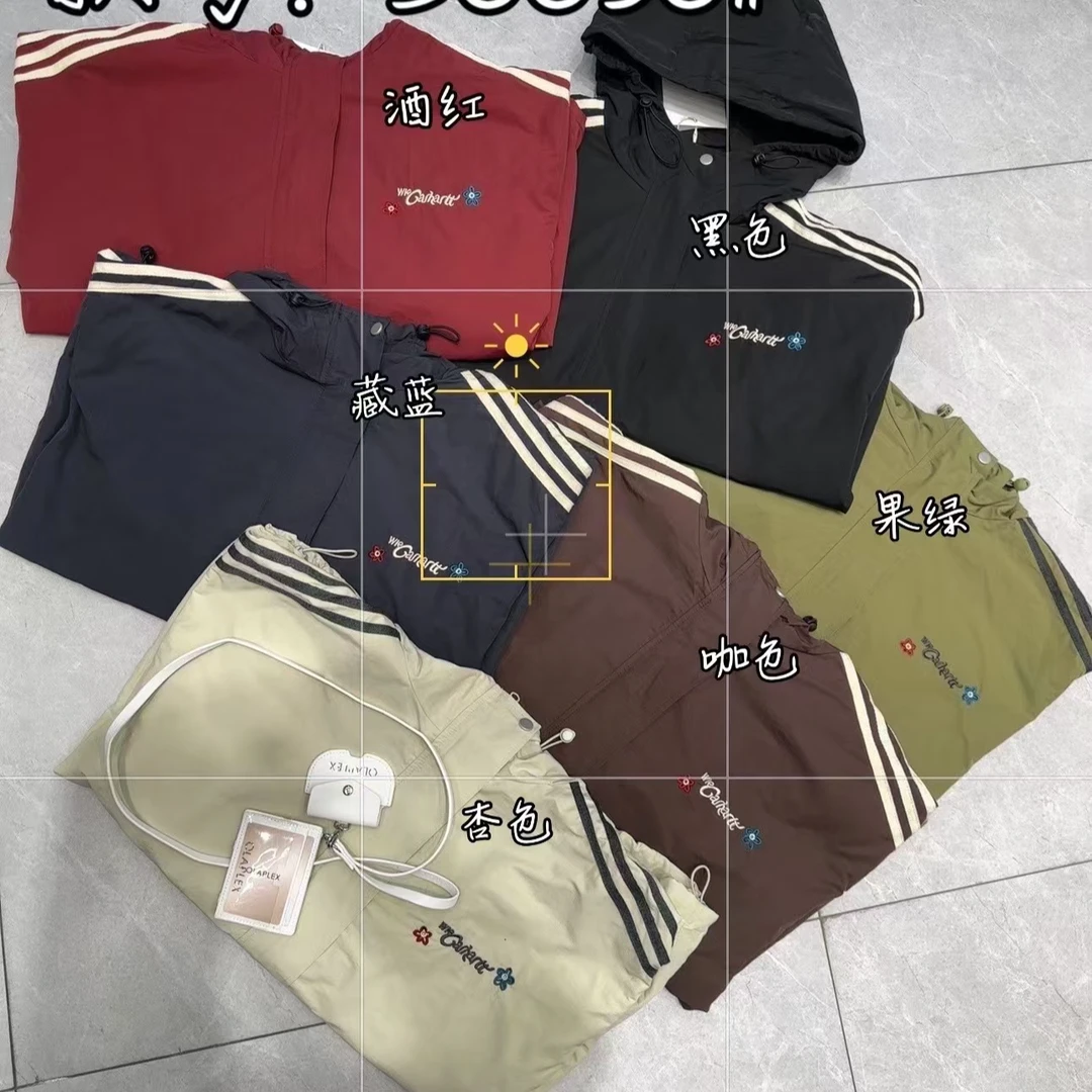 小柒-2025春季新款#三条杠外套#韩系休闲#