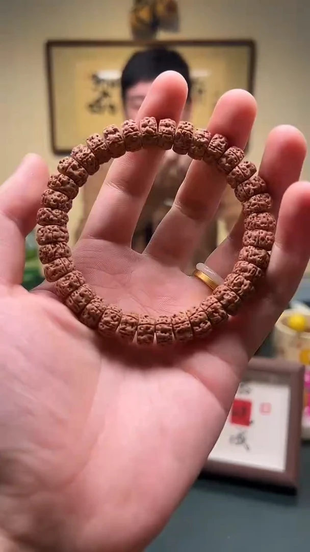 【闪购商品】金刚菩提手串10.5mm+ 精工平细药片金刚菩提单圈