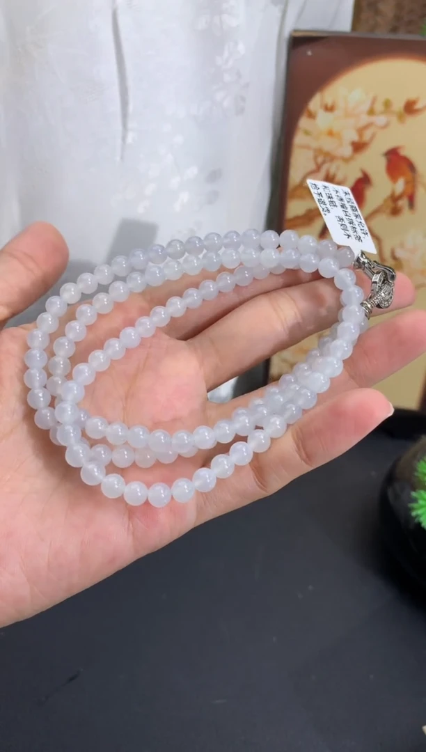未镶嵌手串翡翠卡5.3mm