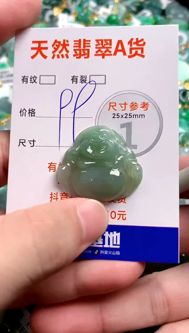 翡翠未镶嵌颈饰23000432