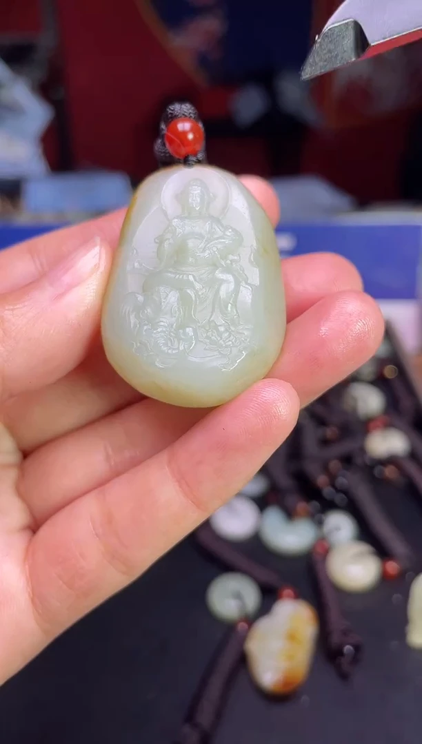 颈饰未镶嵌和田玉1231