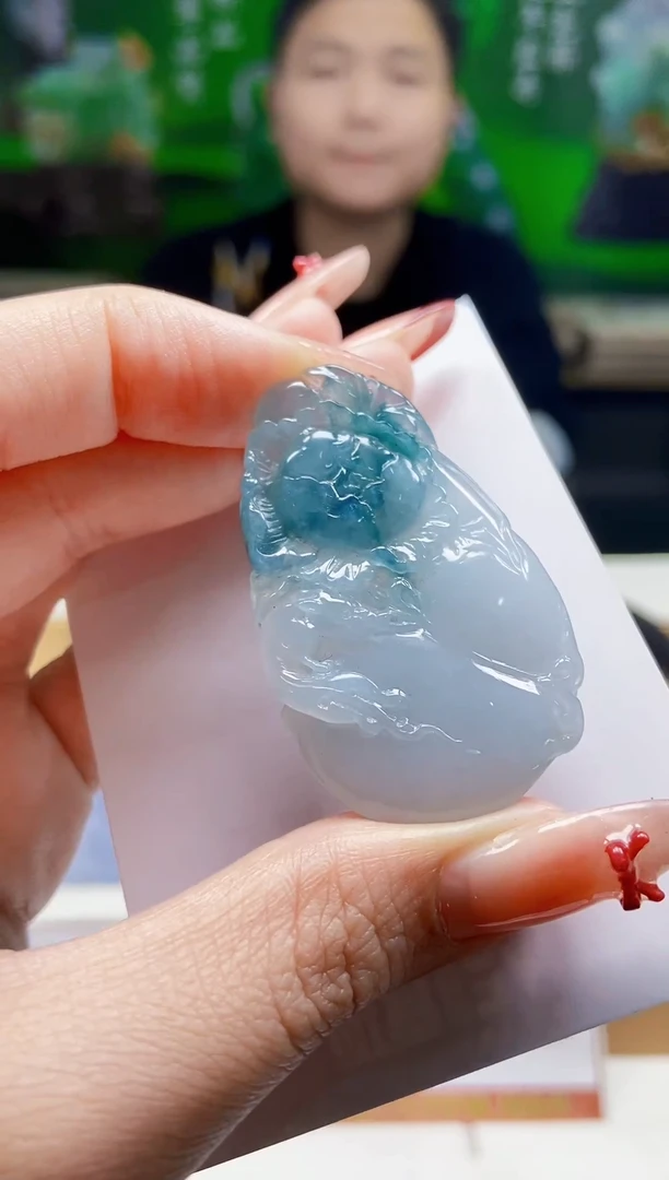 颈饰未镶嵌翡翠翡翠A货