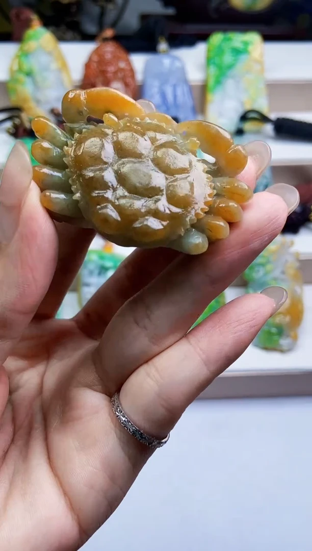 颈饰未镶嵌翡翠翡翠A货