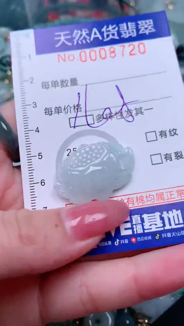 【闪购商品】翡翠颈饰未镶嵌00008720