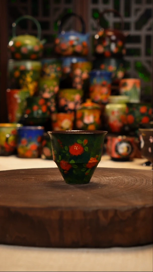 油画   釉下彩   杯子