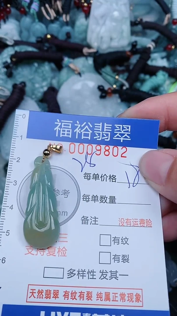 【闪购商品】翡翠颈饰未镶嵌...0009802