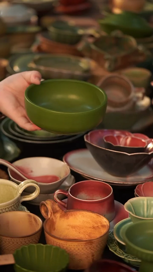 瓷景德镇高温单色釉@@