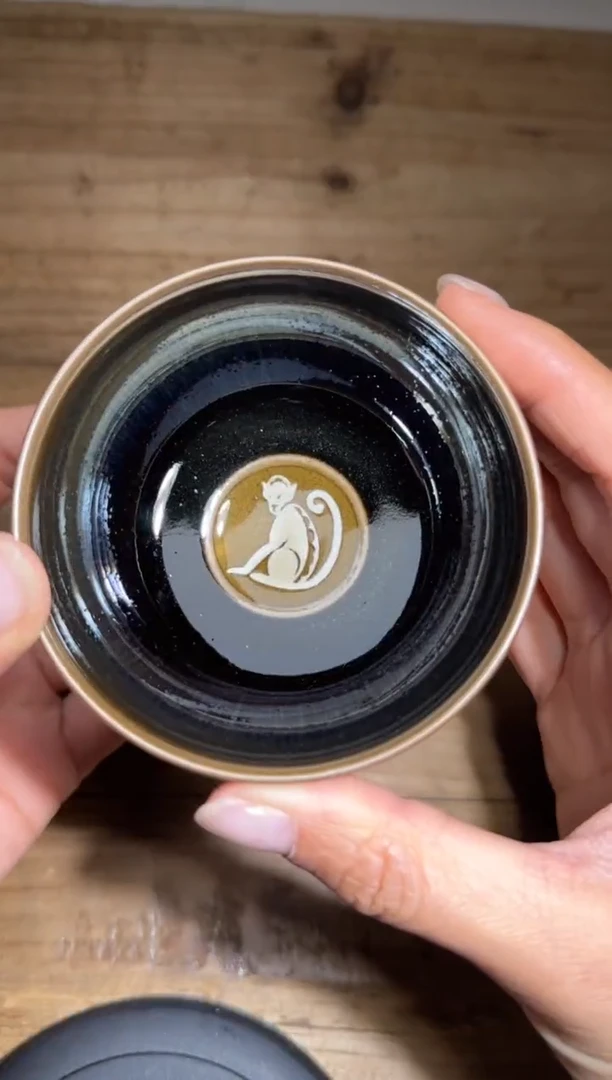 【闪购商品】茶盏李光熙精品建盏分享239
