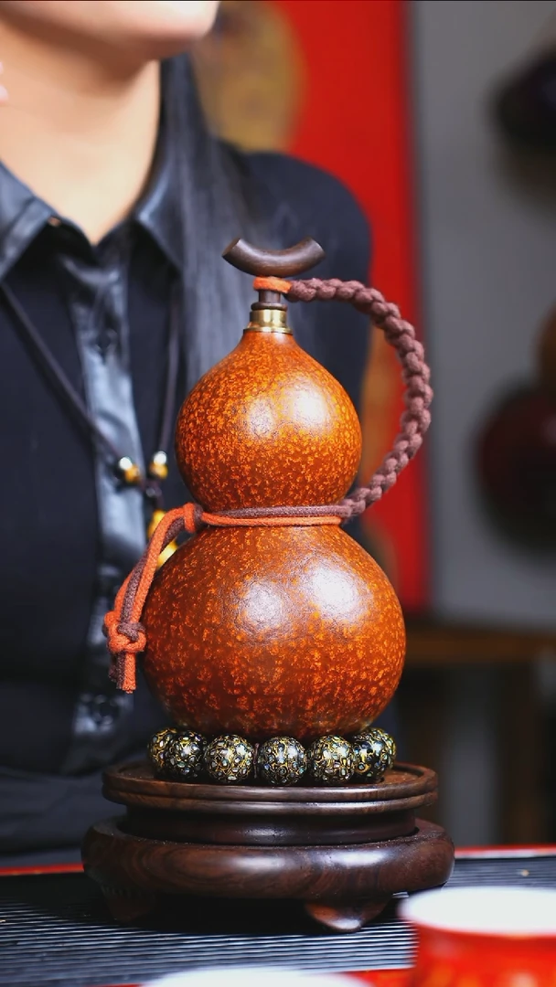 【闪购商品】JL076过年礼臻选大漆酒葫芦