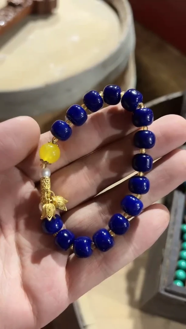 青金石未镶嵌颈饰硕哥精品专属链接A19