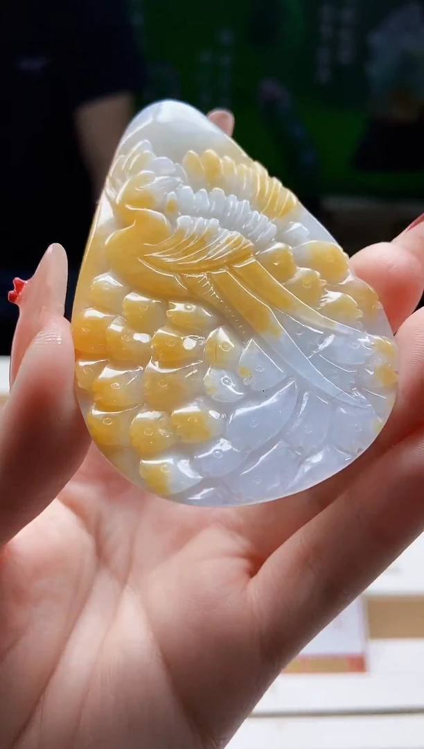 颈饰未镶嵌翡翠翡翠A货