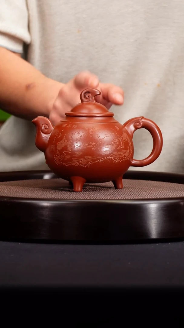 茶壶紫砂宜兴紫砂原矿壶