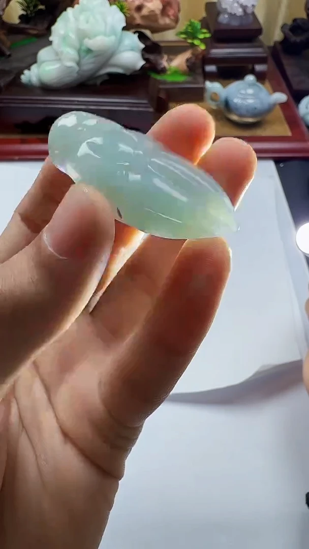 吊坠(不含链)未镶嵌翡翠1