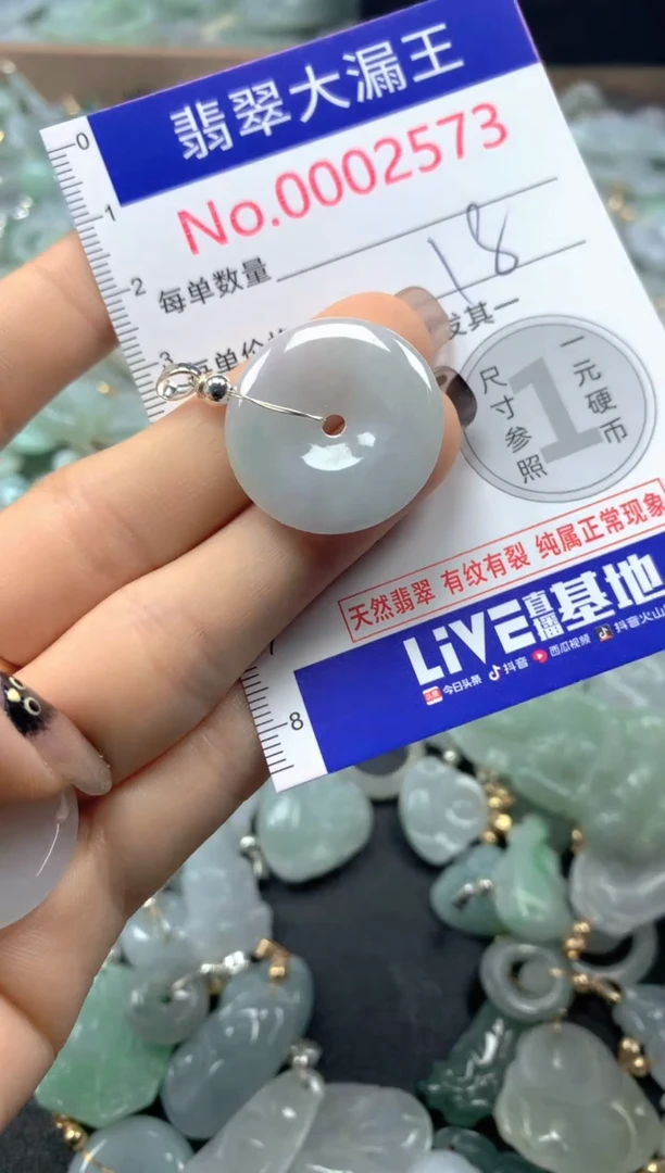 颈饰未镶嵌翡翠2573