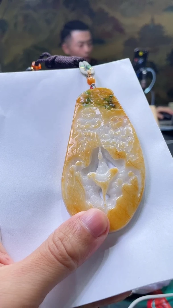 颈饰未镶嵌翡翠金澜翡翠12.03