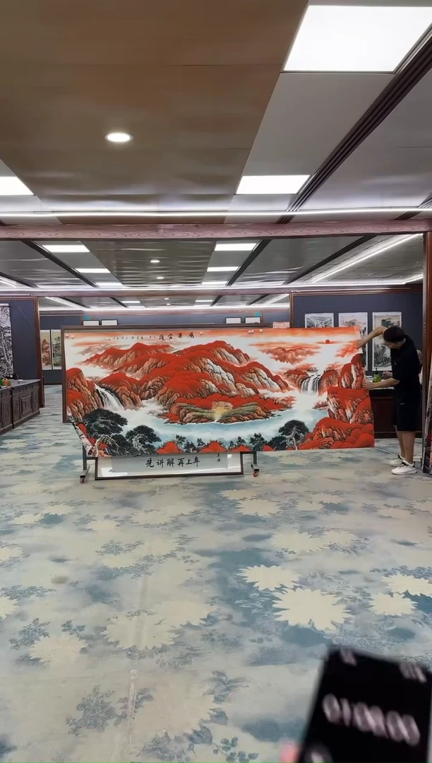国画Z刘雪红-山水国画-大丈二