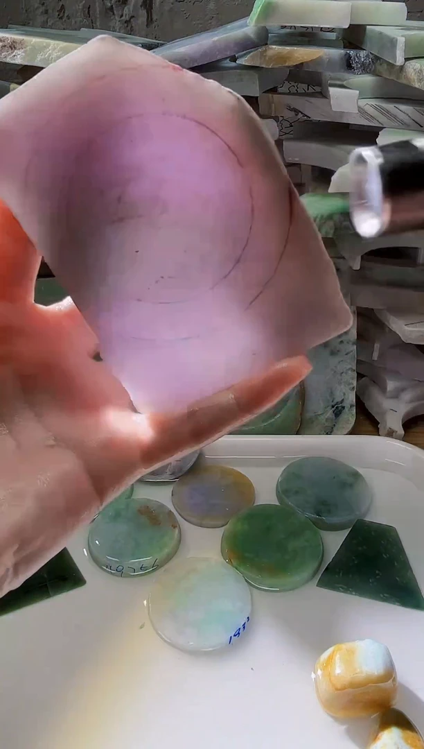 裸石翡翠天然翡翠A货玉 南 482