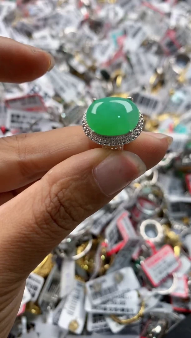 未镶嵌戒指翡翠10     3