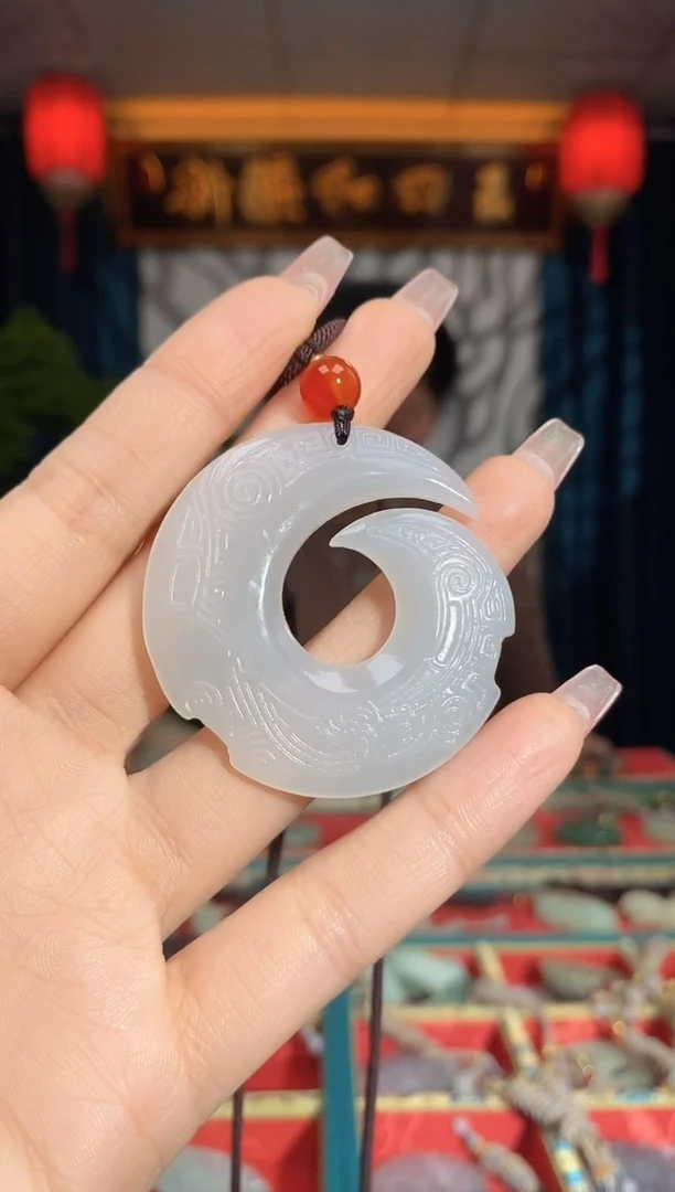 【闪购商品】和田玉颈饰未镶嵌时来运转