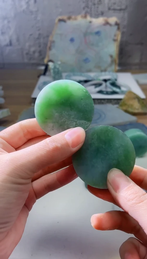 裸石翡翠任*行天然翡翠A货石 南 969