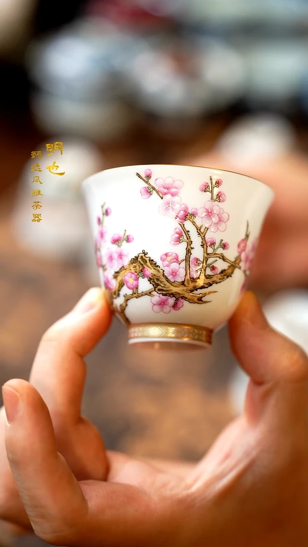 【闪购商品】1明也茶器/ 十二花神杯一个