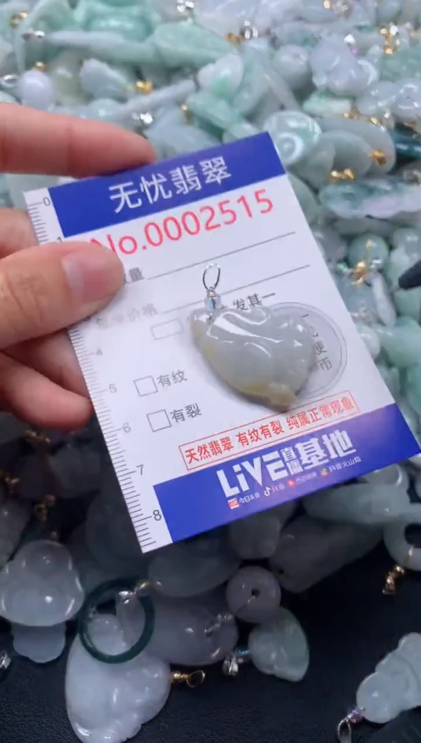 颈饰未镶嵌翡翠2515