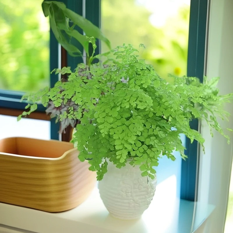 铁线蕨盆栽室内甲醛辐射净化空气绿植办公室植物耐阴好养四季常绿