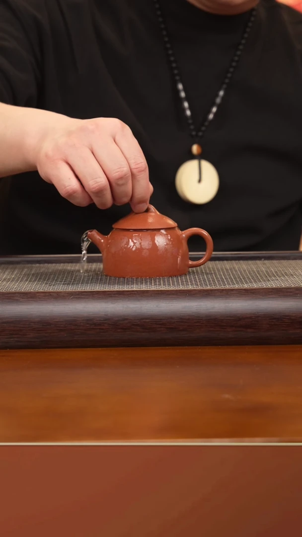 【闪购商品】紫砂茶壶红降坡矮秦权