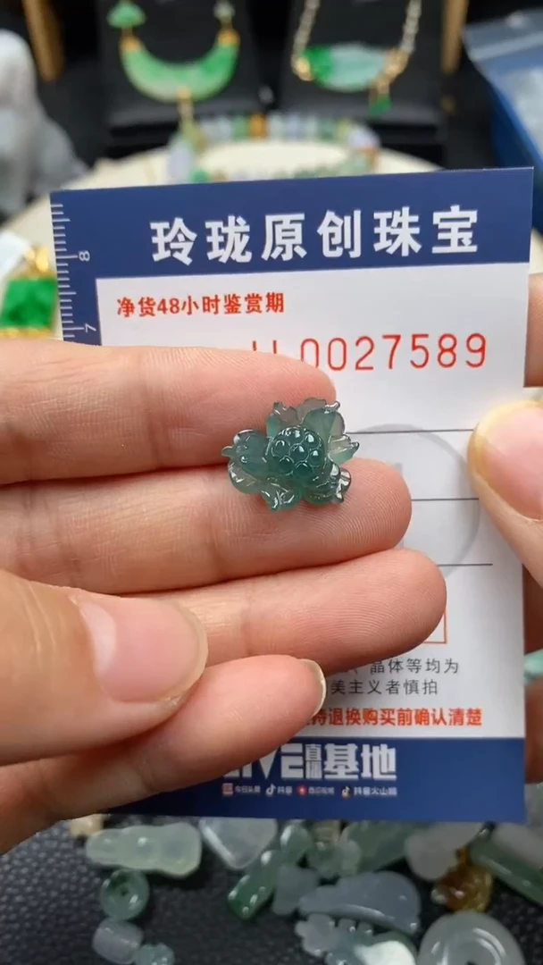 【闪购商品】翡翠颈饰未镶嵌翡翠净货27589