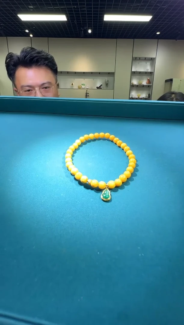 手链蜜蜡银S925镶嵌多样性发一件 484