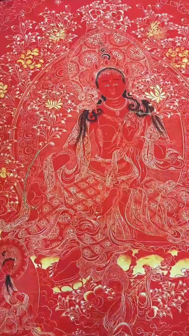 卷轴画唐卡16004