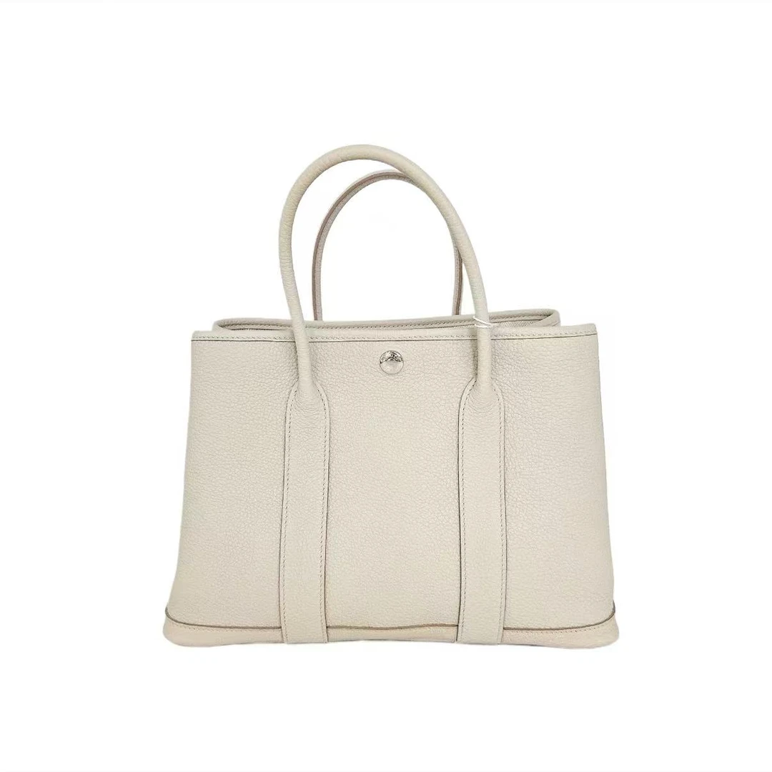 99新 Hermes/爱马仕  花园30冰川白 安洁利严选/BK0152643