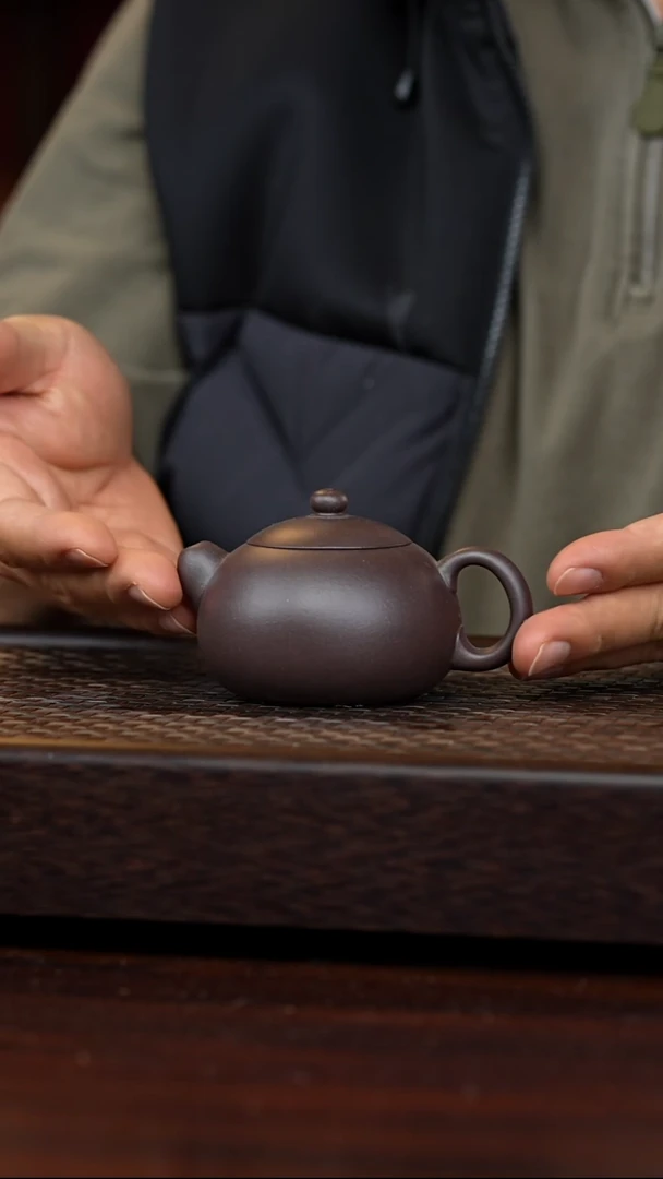 茶壶紫砂丹壶溢香紫砂壶微瑕140cc