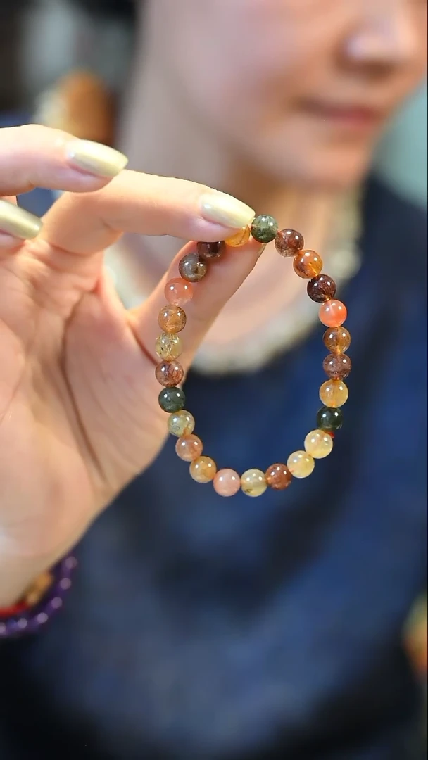 水晶手串未镶嵌平***?定向 平安喜乐